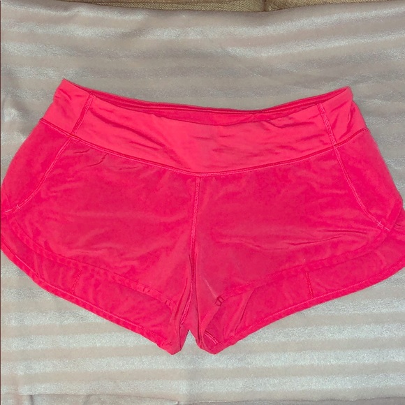 lululemon athletica Pants - Lululemon red/pink shorts